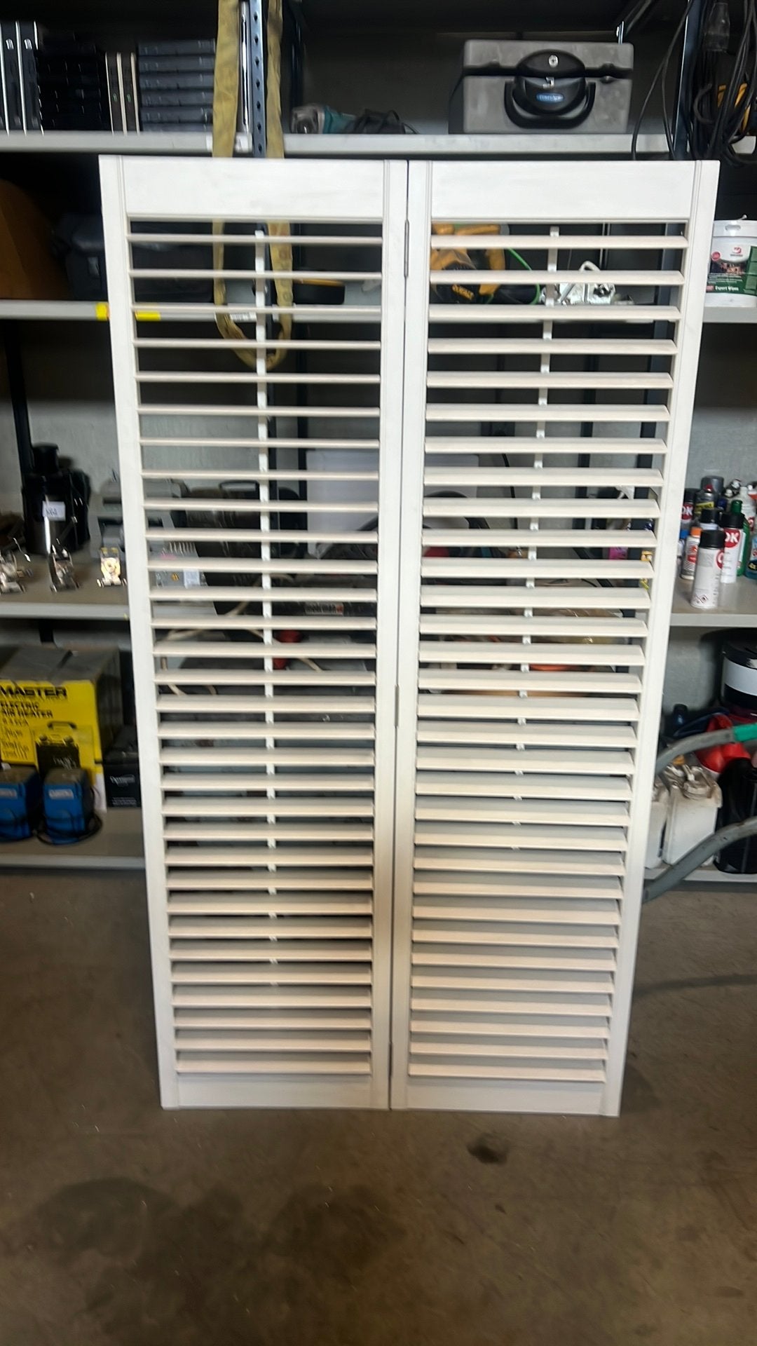 Houten shutters, Ophalen of Verzenden, Zo goed als nieuw