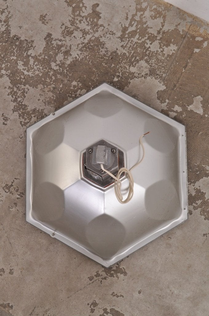 Industriële aluminium fabriekslamp hanglamp lamp, Huis en Inrichting, Ophalen of Verzenden, Gebruikt