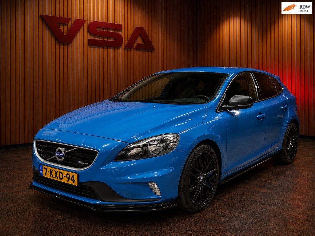 Volvo V40 1.6 D2 R-Design|Maxton|Akrapovic met klep|Cruise|P, Auto's, Volvo, Bedrijf, Te koop, V40, ABS, Airbags, Airconditioning