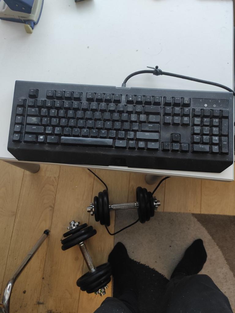 Black widow razer toetsenbord, Ophalen of Verzenden