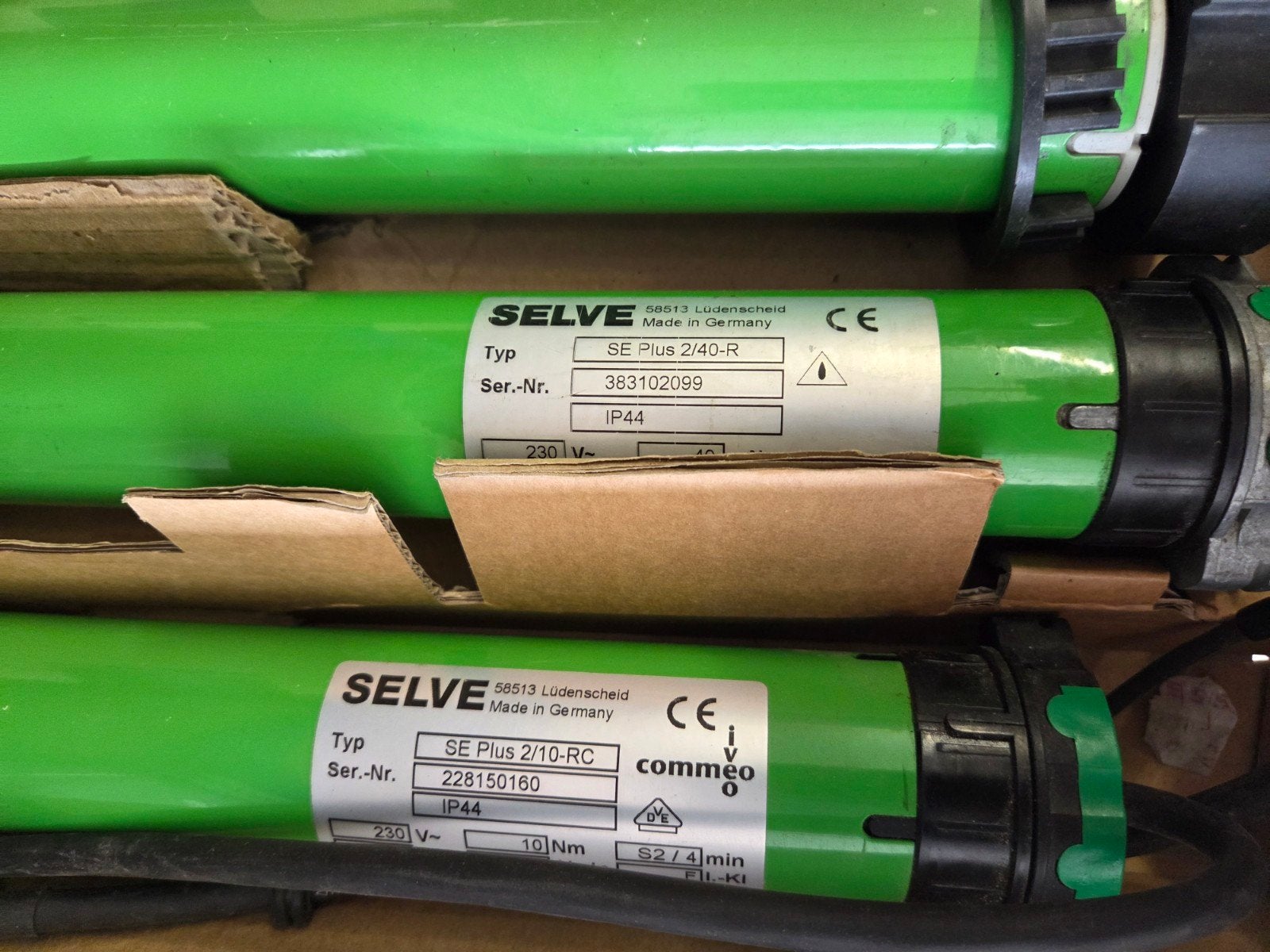 Motoren, Doe-het-zelf en Verbouw, Rolluiken, Ophalen, Gebruikt, Minder dan 100 cm, Wit