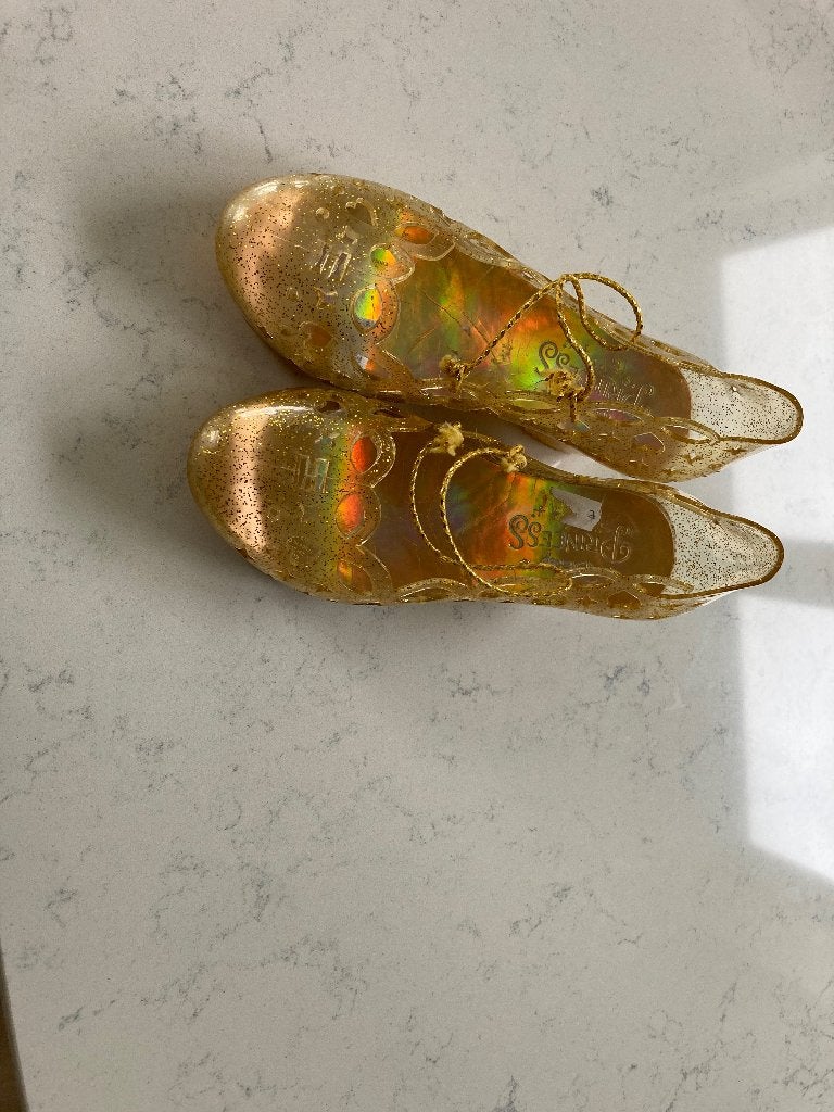 Prinses schoenen (disney) met lichtjes, Gebruikt, Meisje, Schoenen, Ophalen