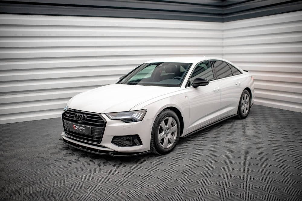 Voorlip sideskirt spoiler achterlip diffuser Audi A6 C8 18+, Ophalen of Verzenden