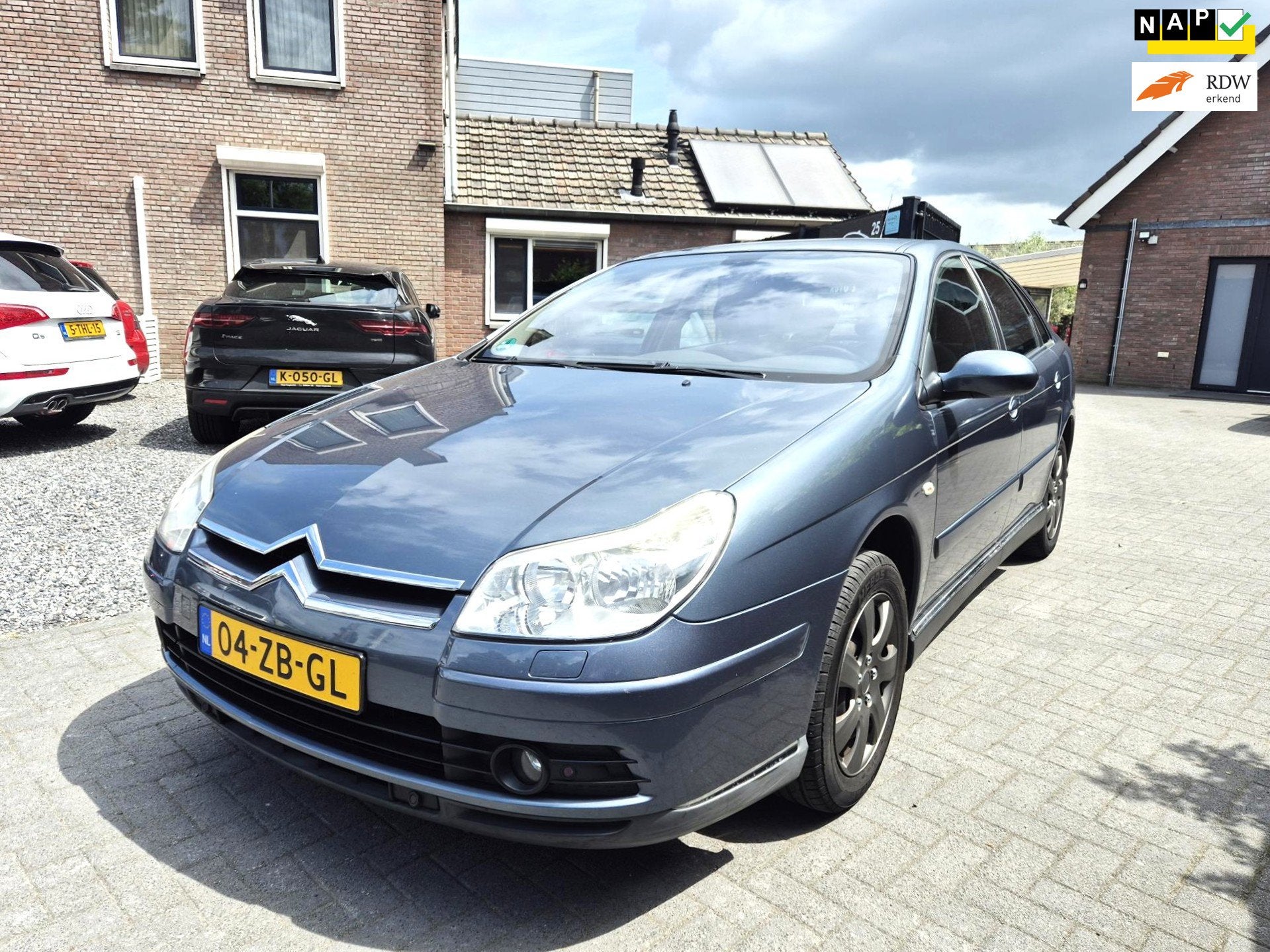 Citroen C5 2.0-16V Cool Tech Navi Clima Cruise Trekhaak, Gebruikt, 4 cilinders, Origineel Nederlands, Bedrijf