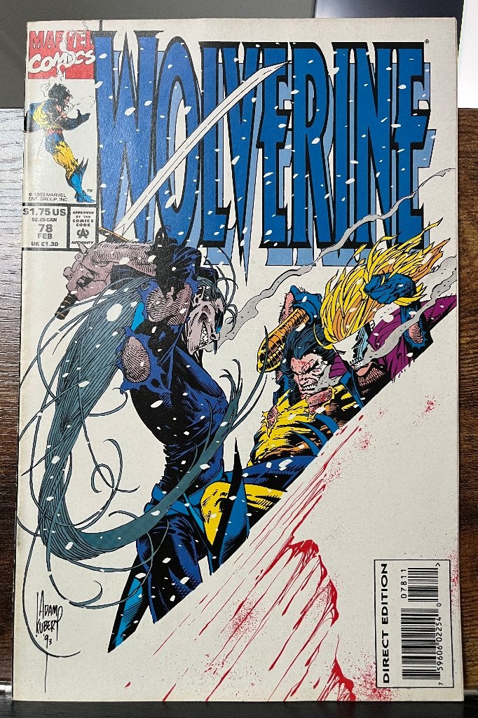 Wolverine (1988) #78 (Marvel Comics), Amerika, Ophalen of Verzenden, Larry Hama, Gelezen