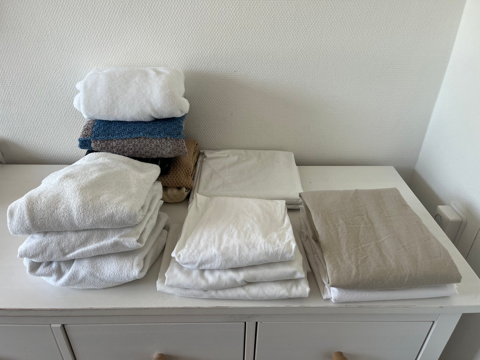 Beddengoed ledikant, Kinderen en Baby's, Kinderkamer | Beddengoed, Ophalen, Jongetje of Meisje, Wit, Dekbedovertrek
