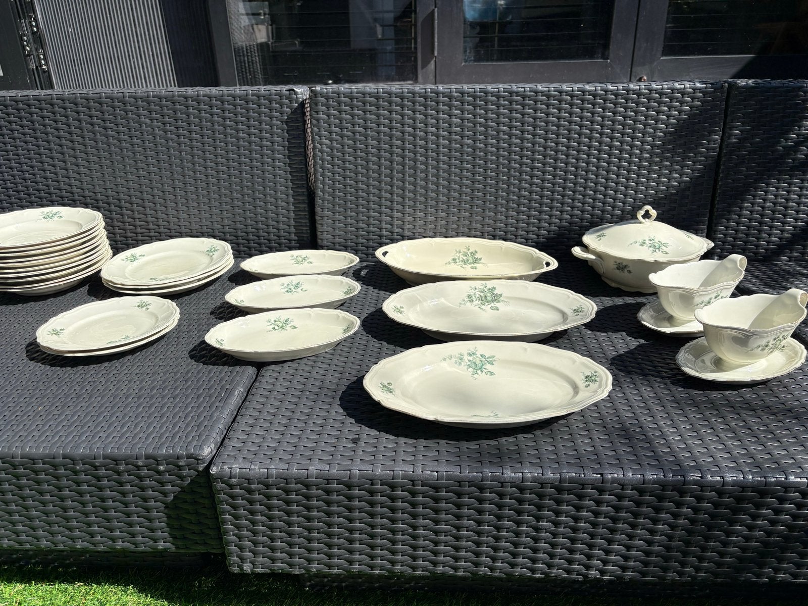 Kahla servies set - 2 jusschalen, 10 diepe borden en meer, Antiek en Kunst, Ophalen