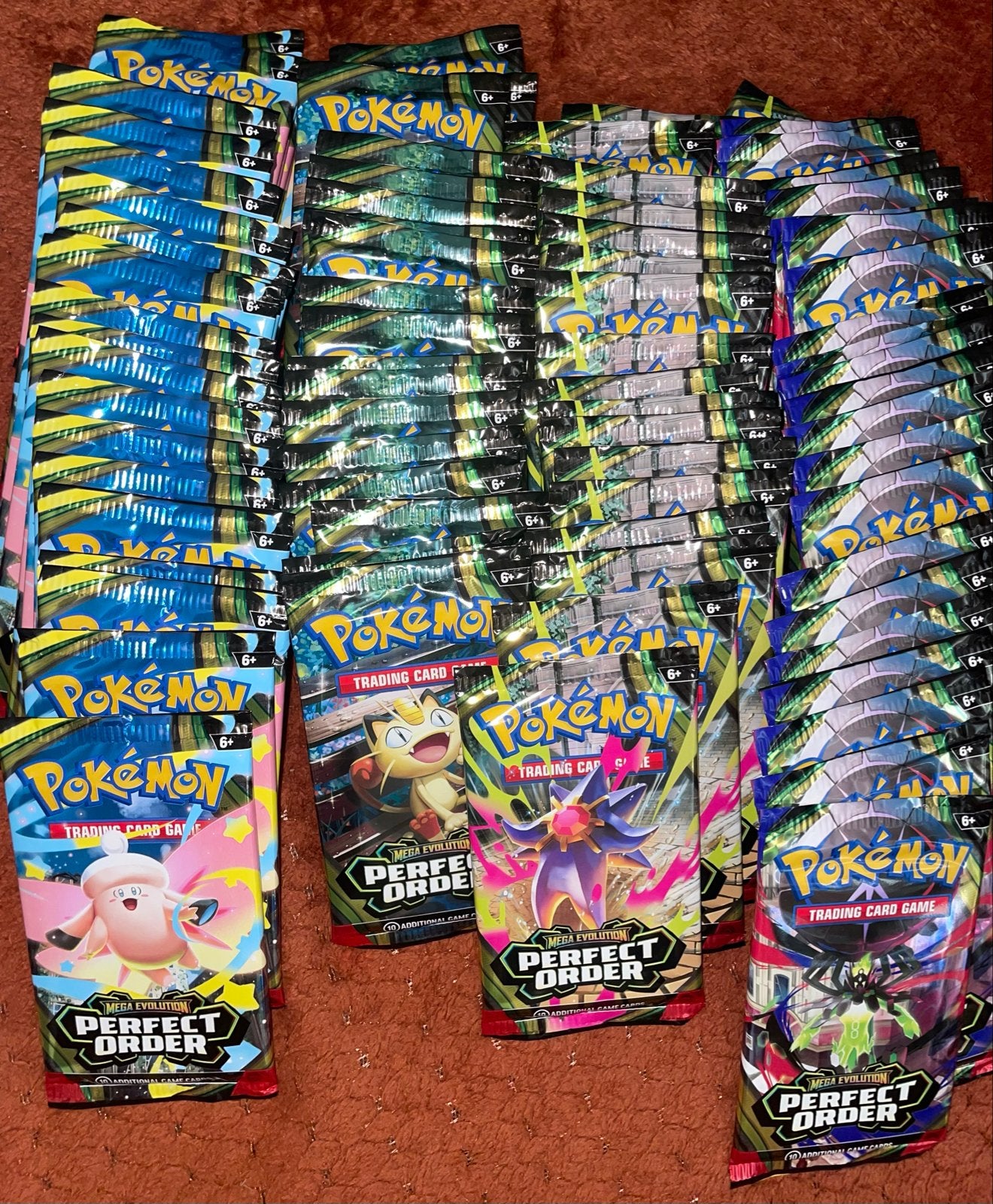 50 Pokémon Perfect Order Boosterpakjes - Nieuw!, Ophalen of Verzenden, Nieuw, Booster, Foil