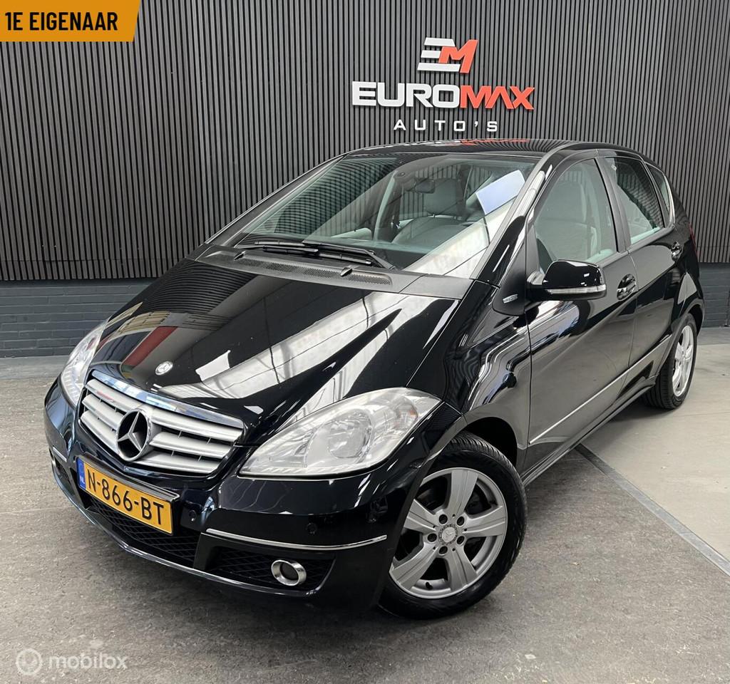 Mercedes A-klasse 180 BlueEFFICIENCY 1e eigenaar, Voorwielaandrijving, Gebruikt, 4 cilinders, Zwart