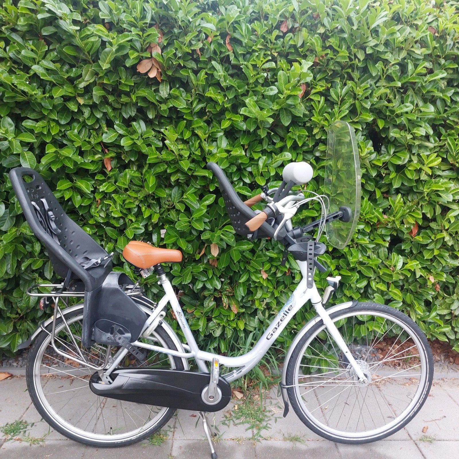 Moederfiets Gazelle bloom 56cm 7 versnellingen stuurslot, 2 zitjes, 53 tot 56 cm, Versnellingen, Ophalen of Verzenden
