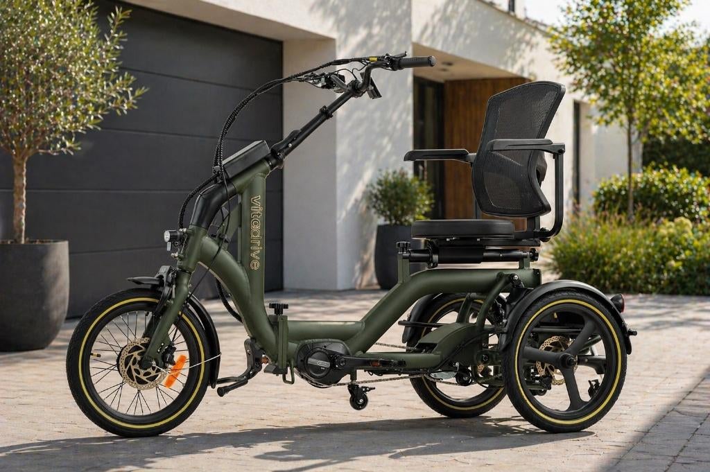 VitaDrive zitdriewielfiets, 960Wh accu, Deelbaar, Comfort, VitaDrive, VitaDrive, VitaDrive, Nieuw