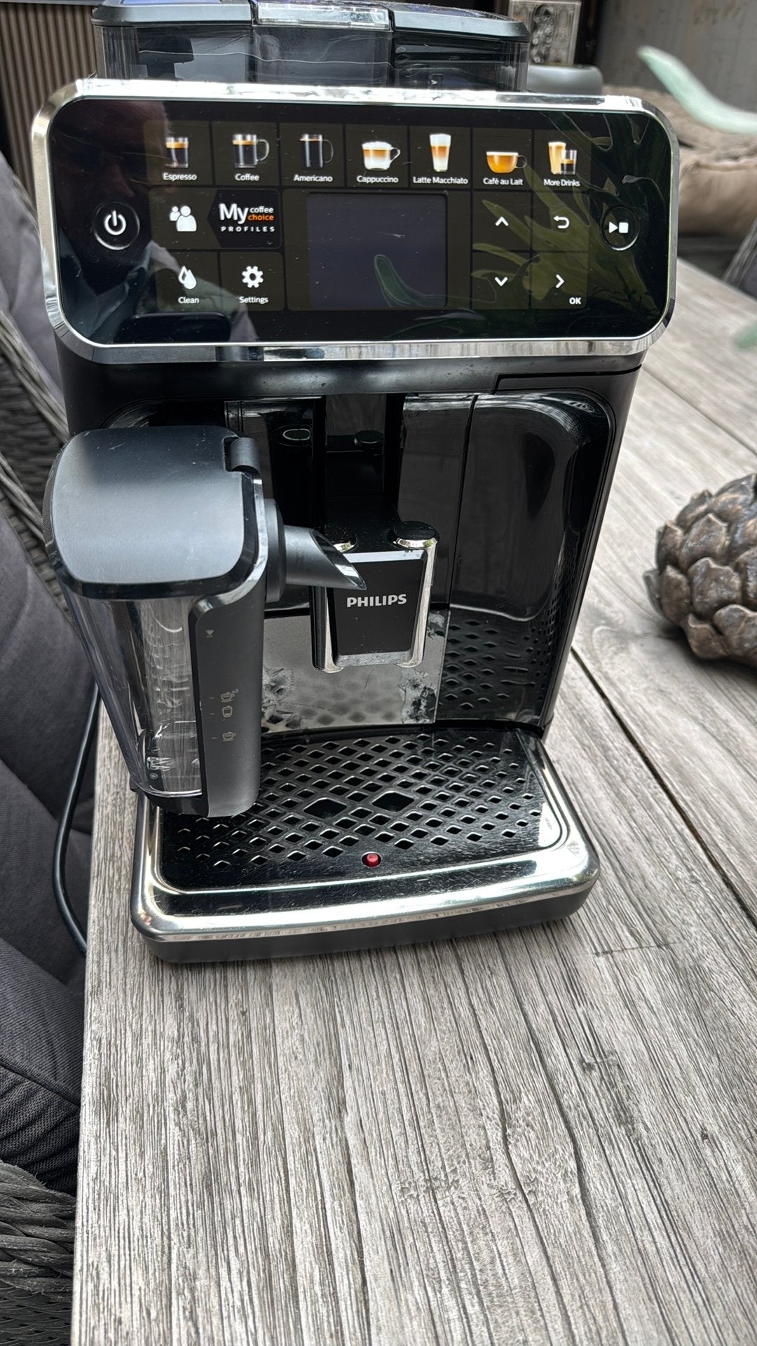 Philips koffiebonen machine - Goed werkend, Afneembaar waterreservoir, Koffiemachine, A, D