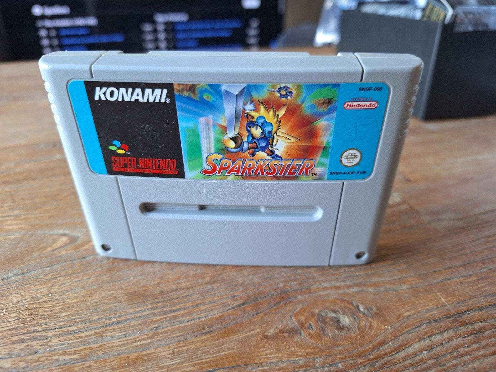 Sparkster Super Nintendo SNES Game Cartridge, Spelcomputers en Games, Gebruikt, 1 speler, Ophalen of Verzenden, Platform