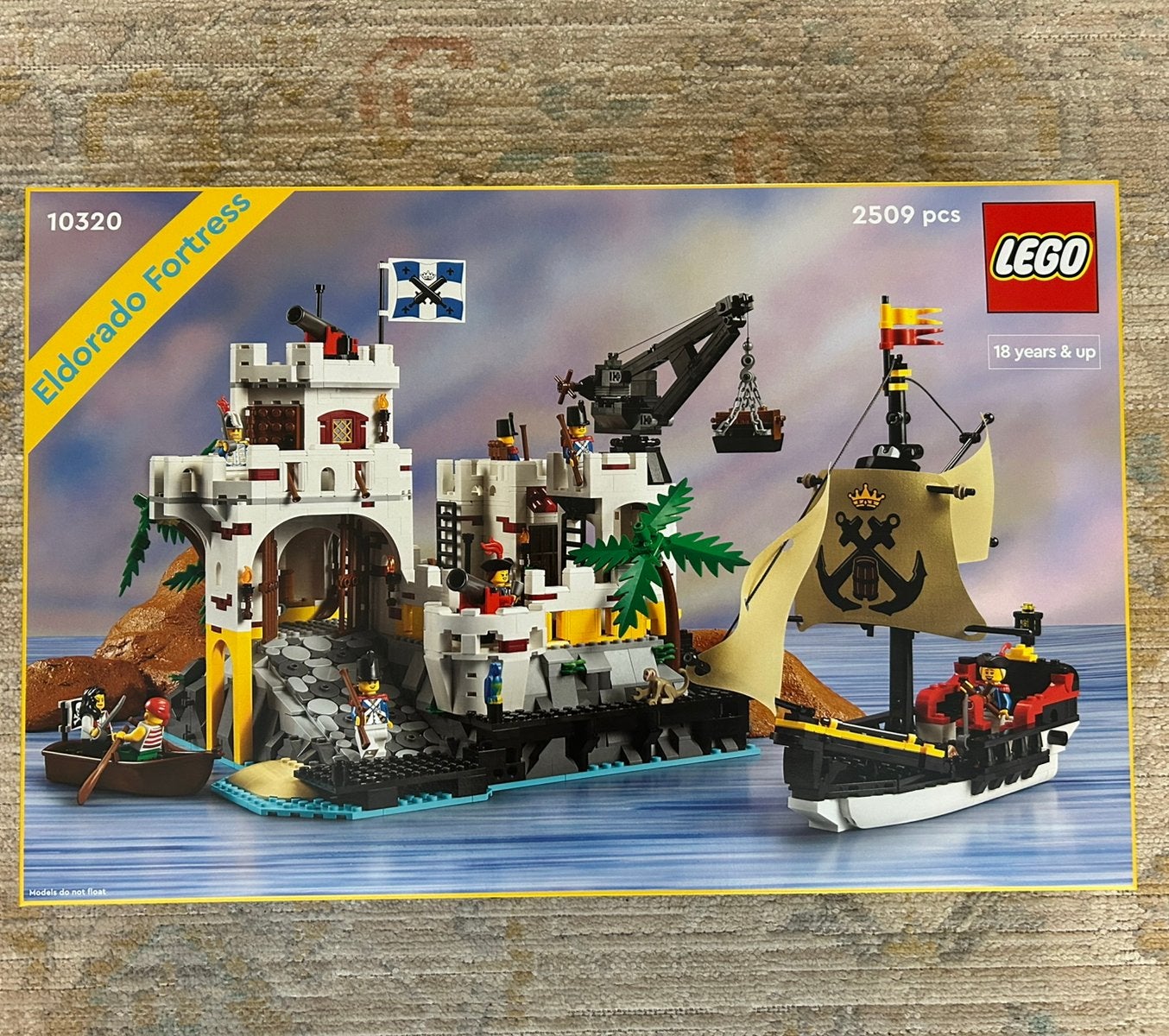 Lego Pirates Eldorado Fortress 10320 - Nieuw!, Lego, Nieuw, Complete set, Pirates