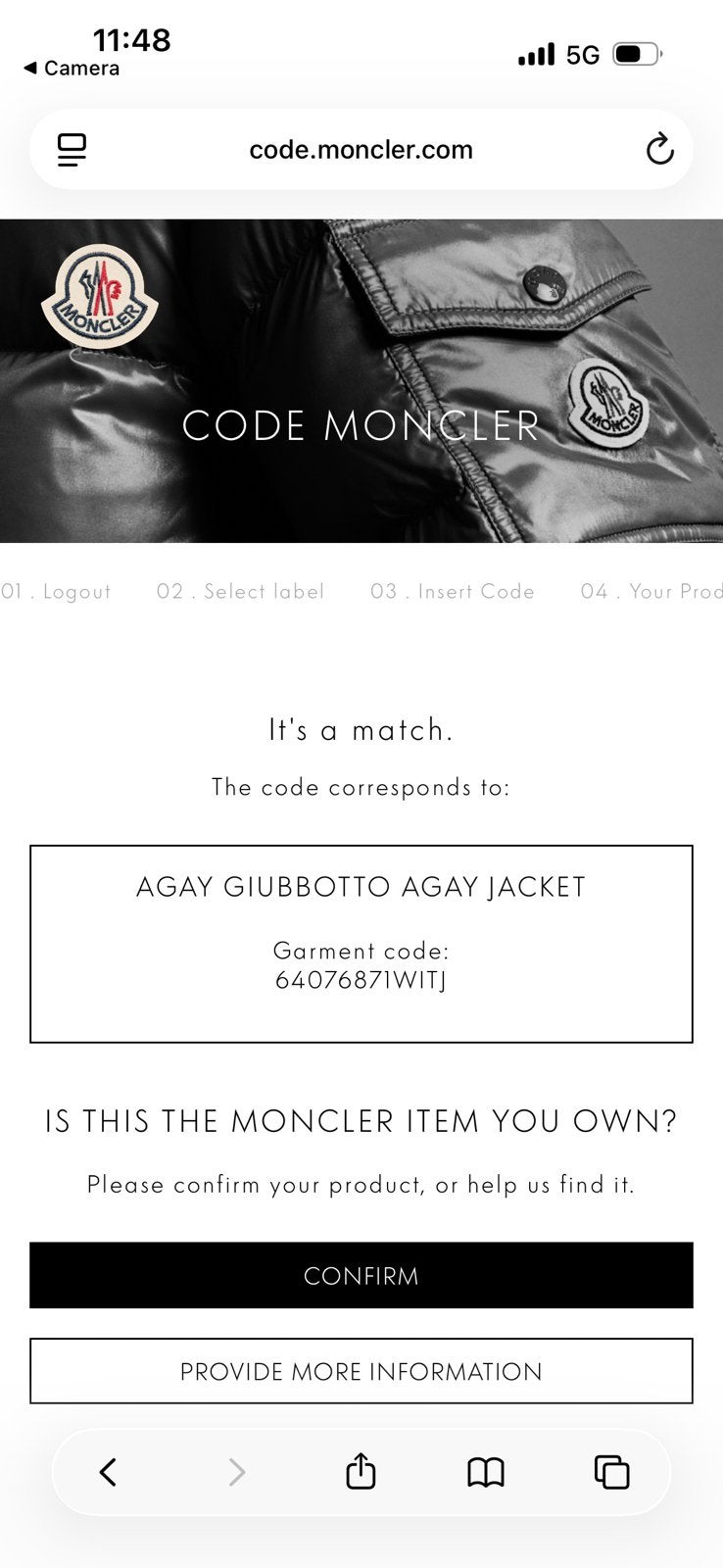 Foto 18 van Moncler Agay Giubbotto Jacket