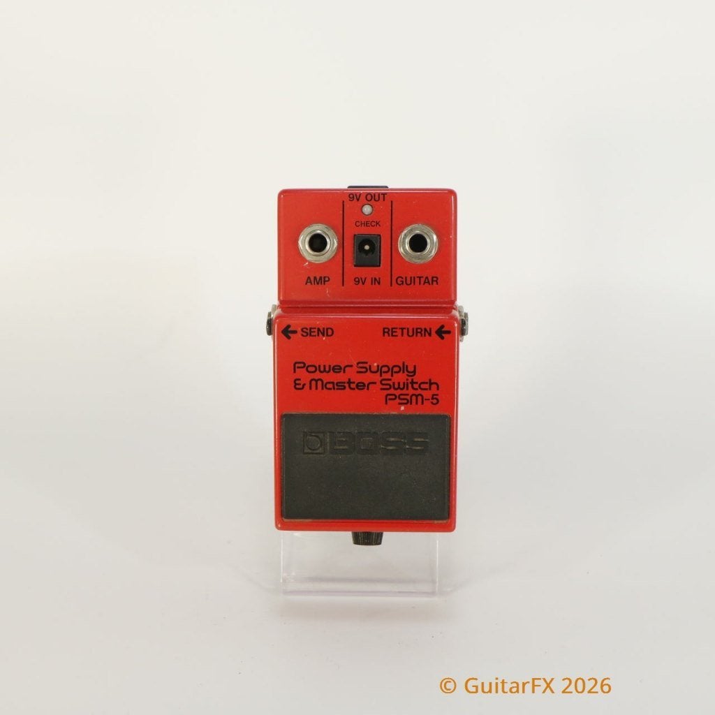 Boss PSM-5 Power Supply & Master Switch (s/n 755300, Red Lab, Muziek en Instrumenten, Gebruikt, -, -, Ophalen of Verzenden