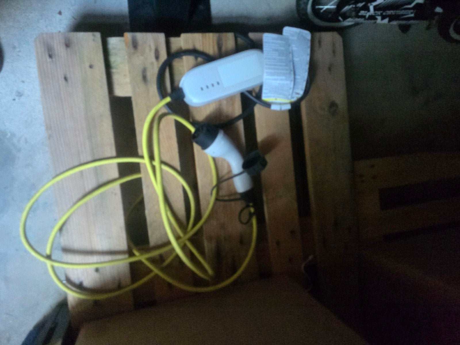 Draagbare EV Laadkabel Type 2 (Geel), Ophalen, Gebruikt, Laadkabel
