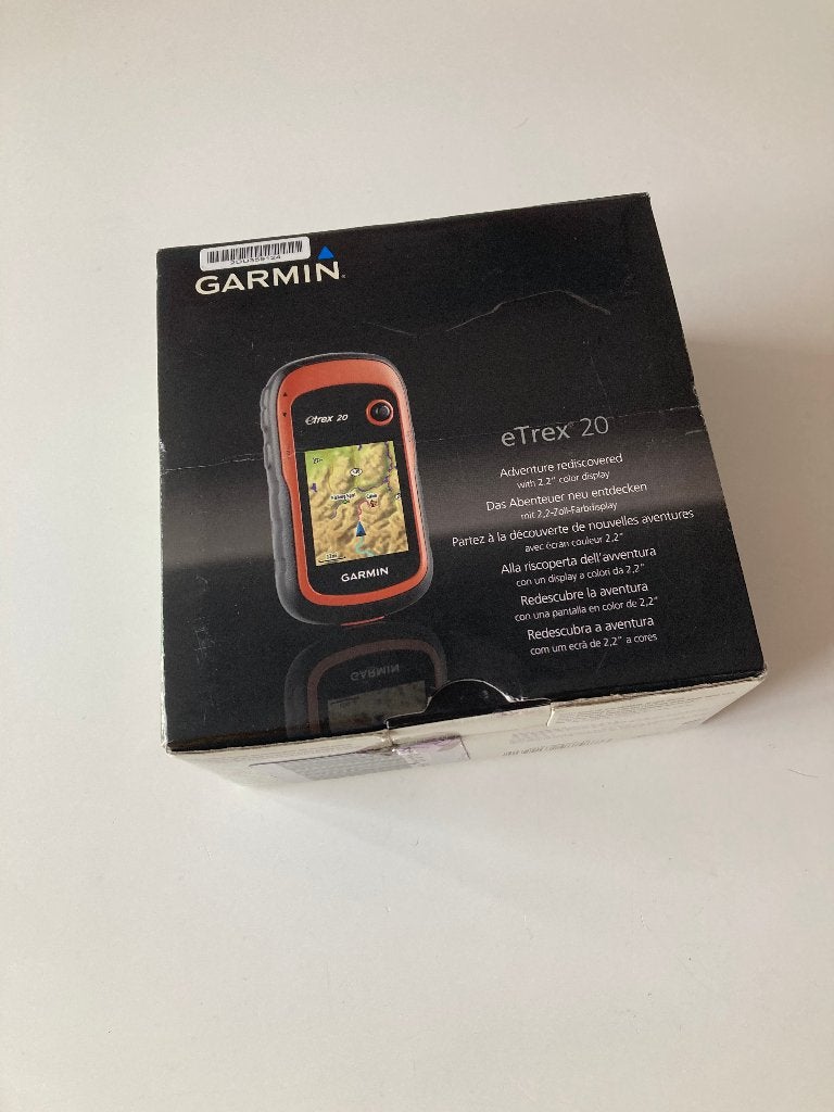 Garmin eTrex 20, met Fiets-knooppuntenkaart Nederland, Ophalen of Verzenden, Zo goed als nieuw, Navigatie of Gps
