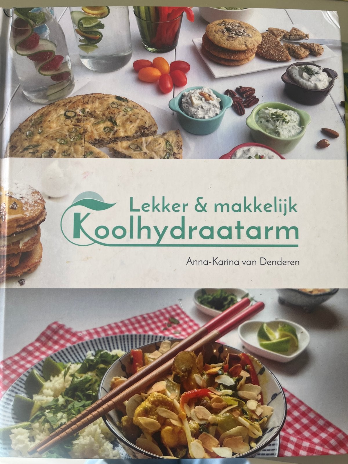 Lekker & Makkelijk Koolhydraatarm Kookboek - Anna-Karina, Voorgerechten en Soepen, Ophalen of Verzenden, Zo goed als nieuw, Gezond koken