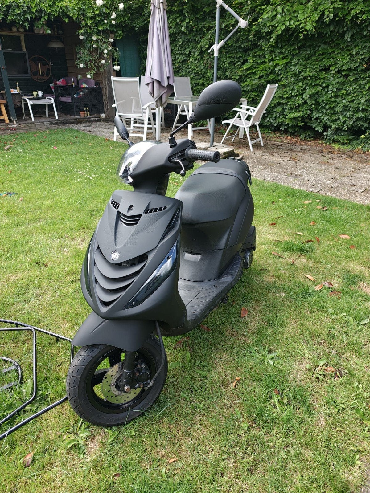 Piaggio Zip Scooter iget 2022 14k km- Mat Zwart, Goede Staat, Ophalen, Benzine, Zip