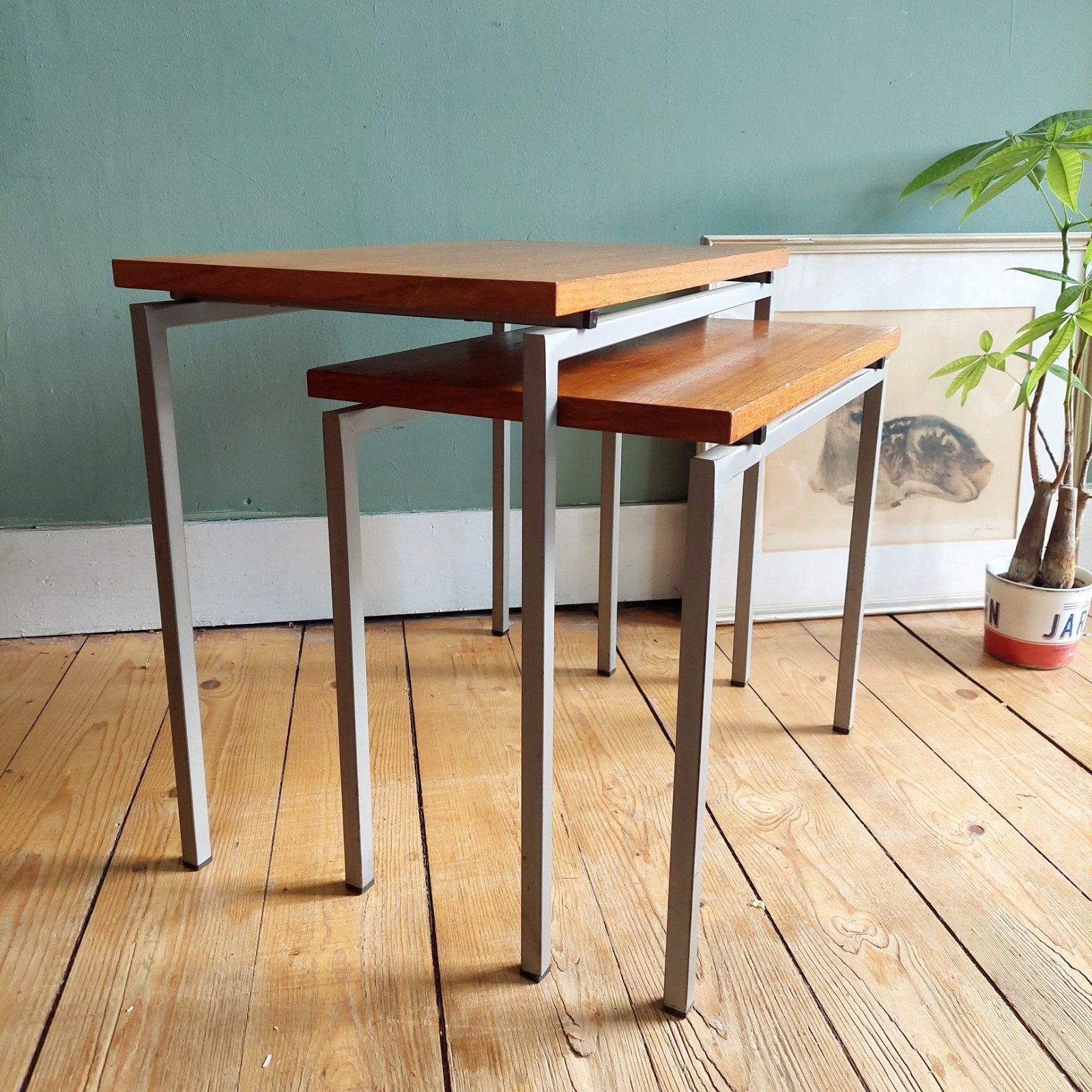 Lucky Vintage Pastoe bijzettafeltjes - Cees Braakman, Ophalen, Huis en Inrichting