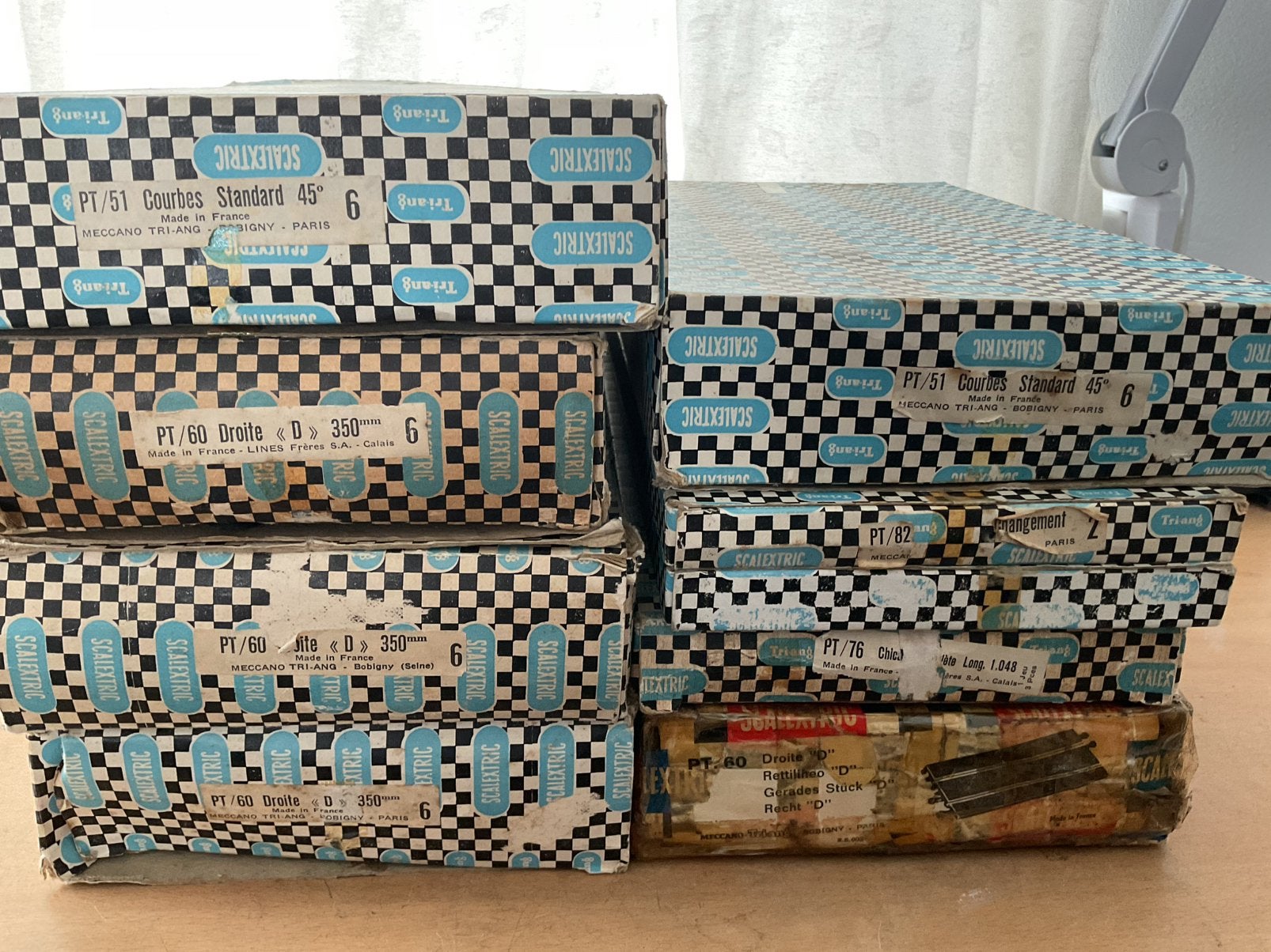 Scalextric baanstukken in OVP (jaren ‘60), Kinderen en Baby's, Speelgoed | Racebanen, Ophalen of Verzenden, Zo goed als nieuw