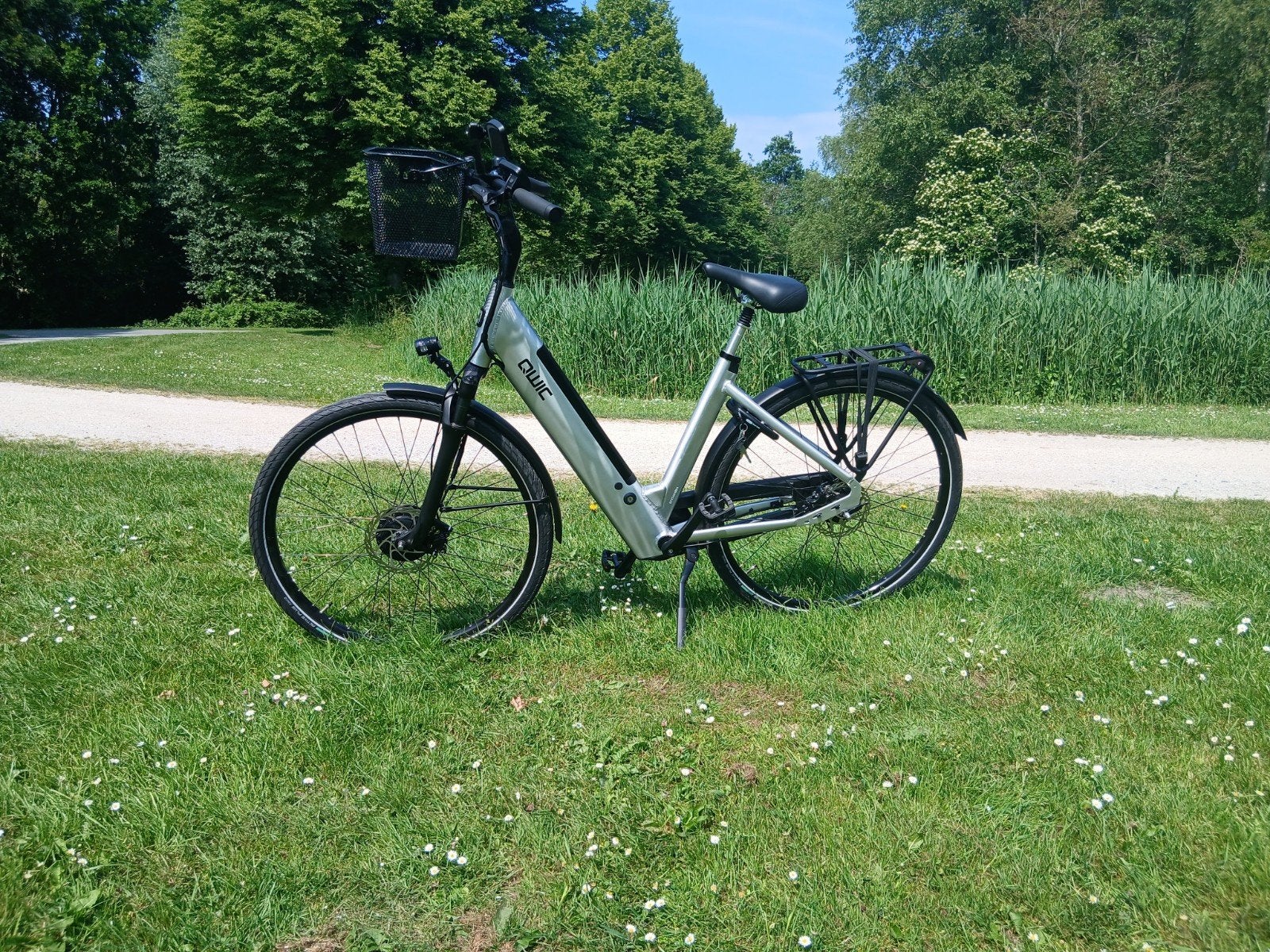 Elektrische fiets Qwic Voormotor, 47 tot 51 cm, Ophalen, Zo goed als nieuw
