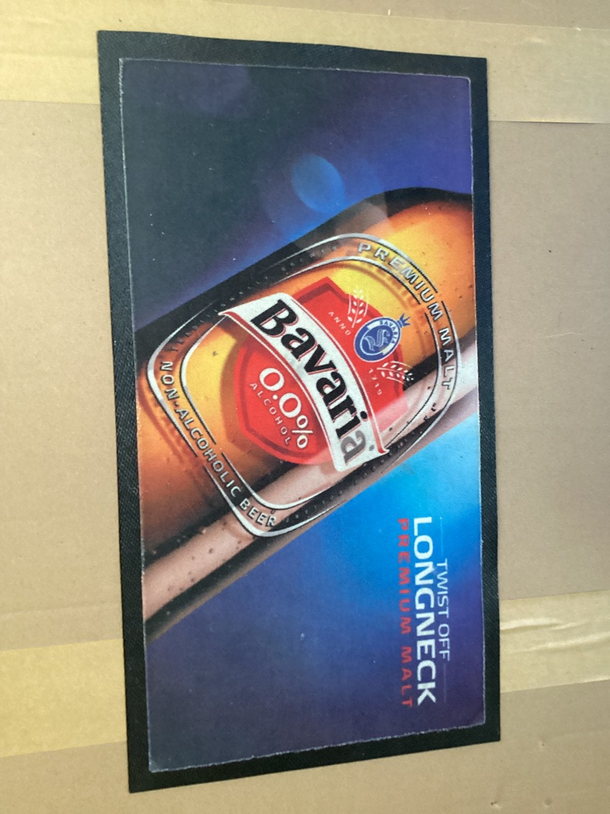 Bavaria 0.0 barmat, Verzamelen, Ophalen of Verzenden, Zo goed als nieuw, Bavaria