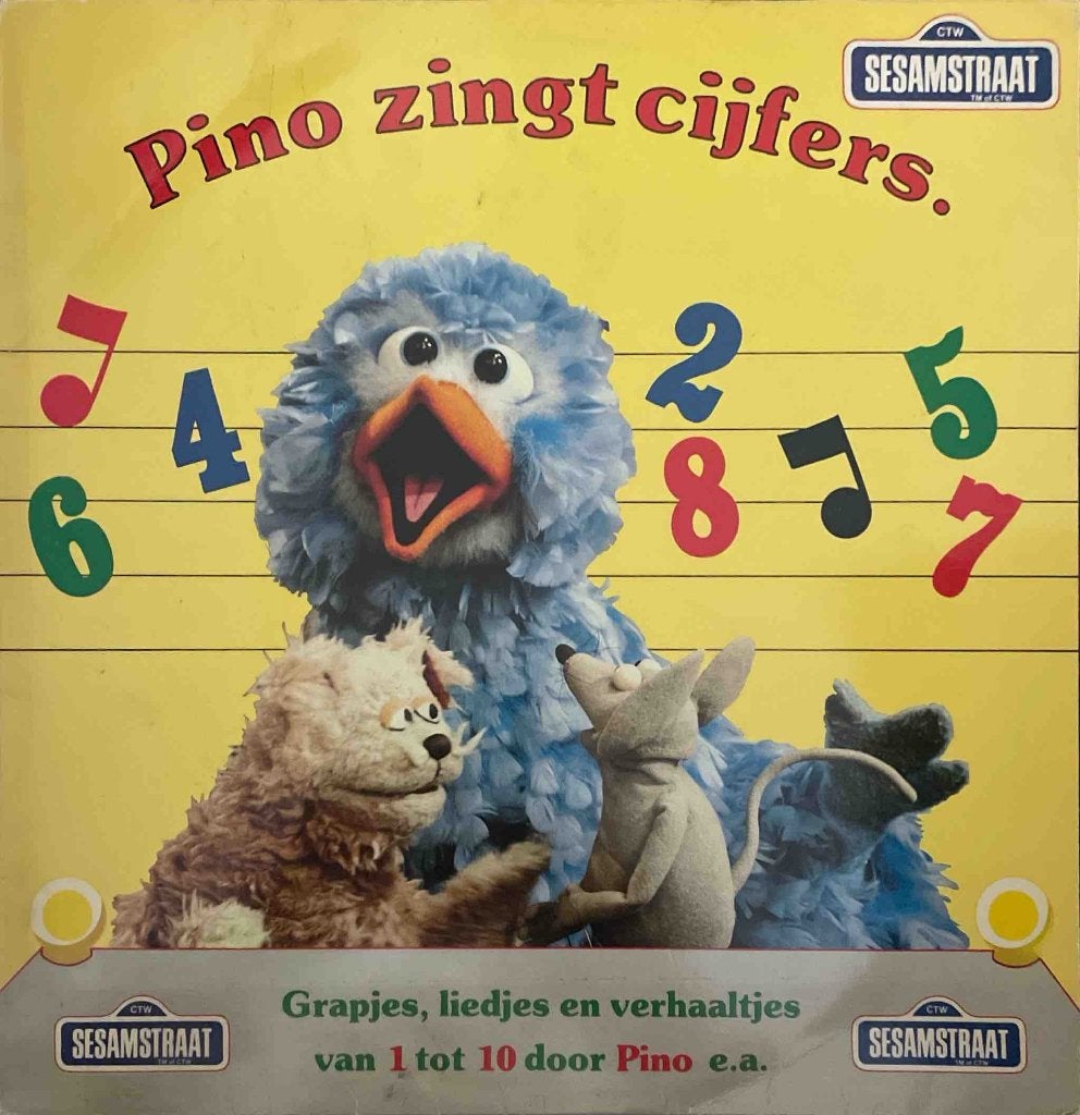 Sesamstraat - Pino Zingt Cijfers, Gebruikt, Educatief, 6 tot 9 jaar, Ophalen of Verzenden