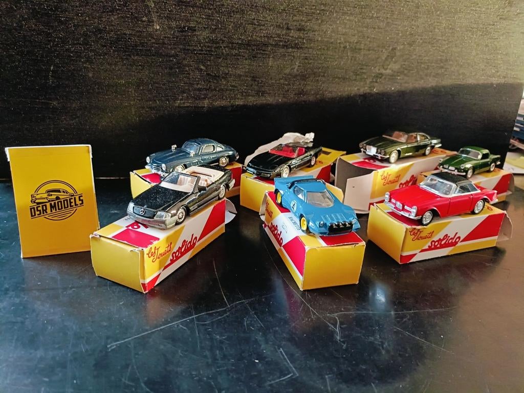 1:43 7x Solido voor maar €50 voor de set, S, Auto, Nieuw, Ophalen of Verzenden