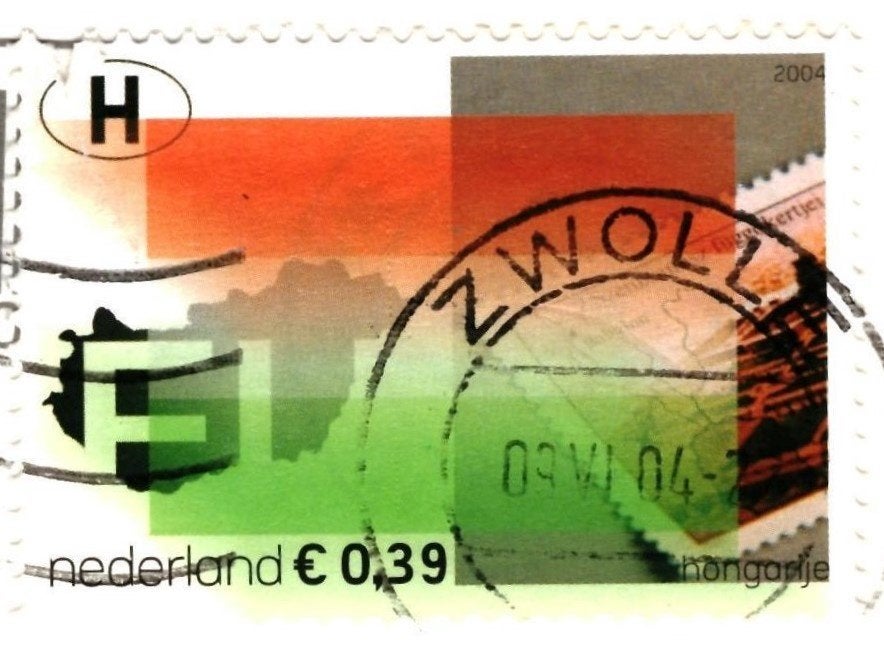 988284 Vlieland 80+  mooie zegel Op weg naar 1 Europa:, Ophalen of Verzenden, 1980 tot heden, Gelopen, Waddeneilanden