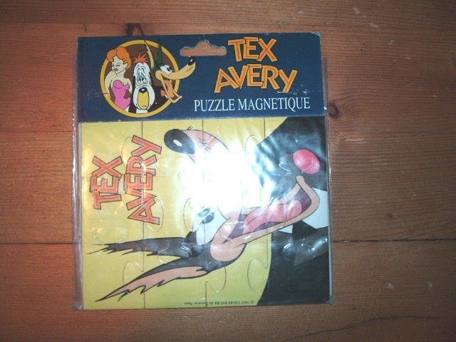 Tex Avery Droopy Wolf magneetsetjes magneet, Verzamelen, Ophalen of Verzenden, Overige figuren, Zo goed als nieuw, Overige typen
