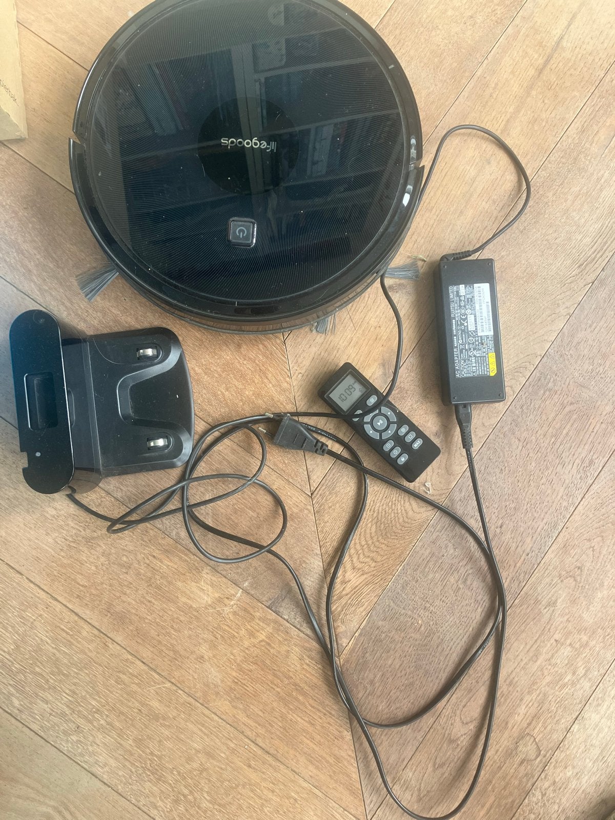 LifeGoods Robotstofzuiger met afstandsbediening, Witgoed en Apparatuur, Ophalen, Zo goed als nieuw, Robotstofzuiger, Reservoir