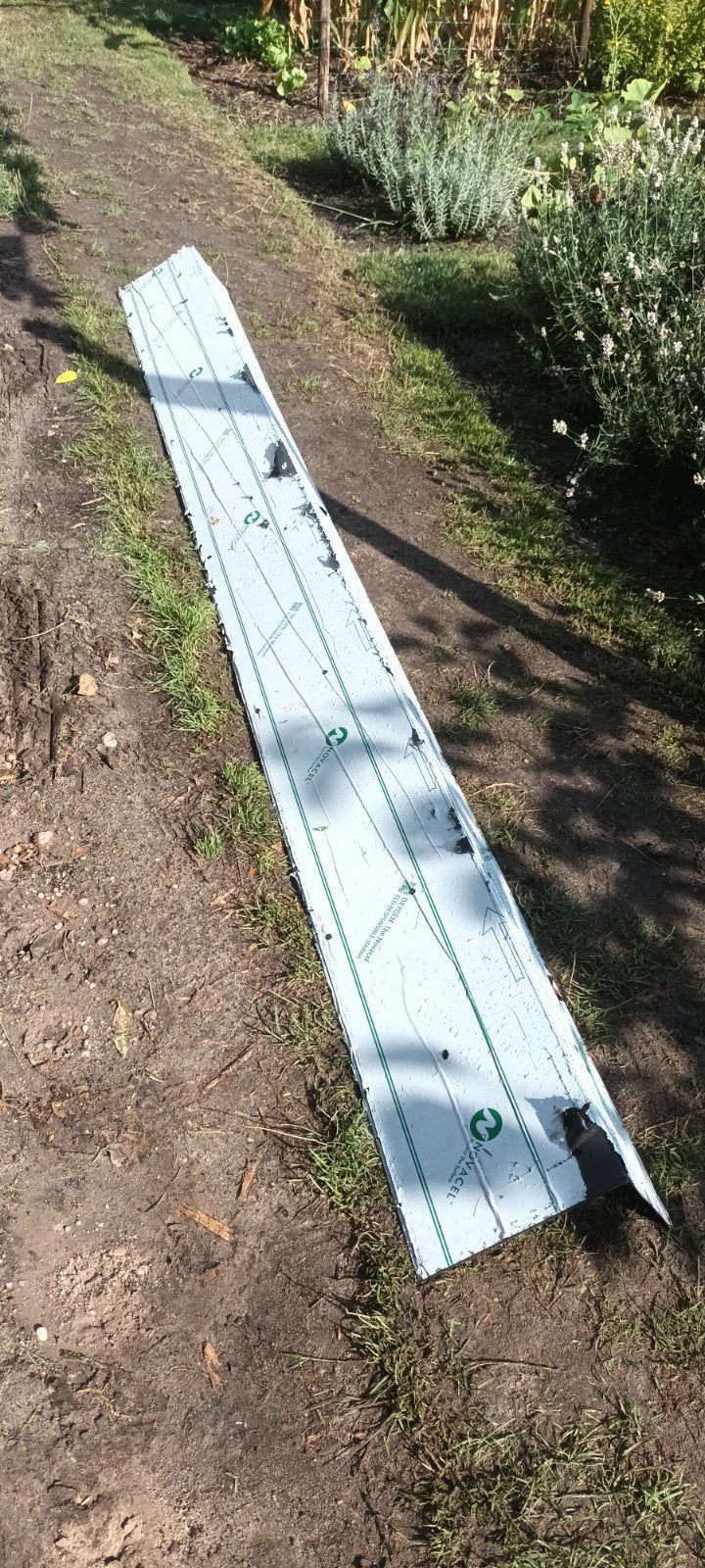 Windveer 25x16½, 3meter donkergrijs, 1stuks, Doe-het-zelf en Verbouw, Dakpannen en Dakbedekking, Ophalen, Overige typen, Nieuw