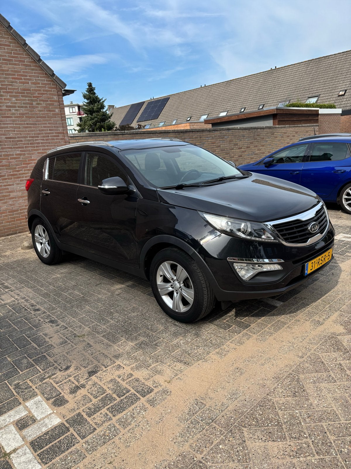 Kia Sportage 1.6 GDI 135pk Ecodynamics 2011 Zwart, Auto's, Voorwielaandrijving, 1280 kg, 1591 cc, 4 cilinders