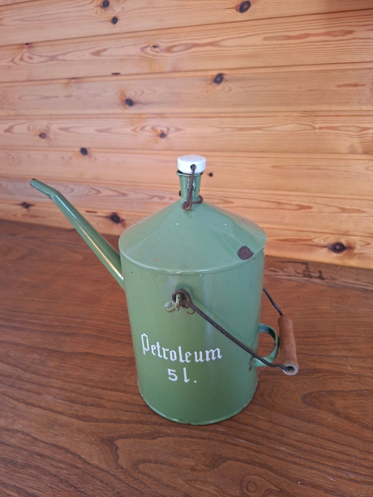 petroleum kan 5L, Ophalen