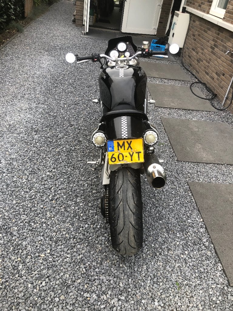 Triumph T509 Speed Triple, Sportuitlaat, Occasion, Motorrijbewijs A, 3 cilinders