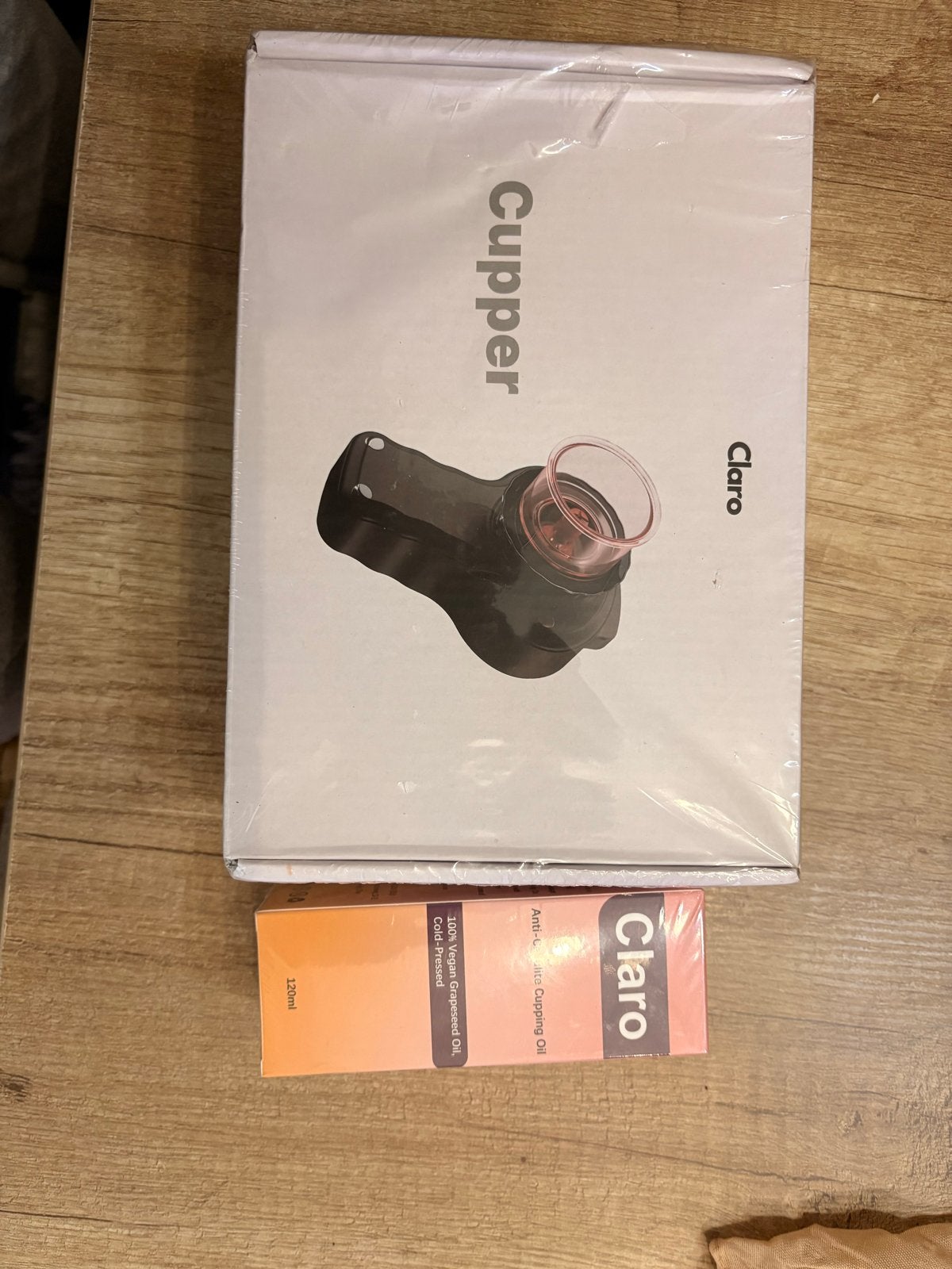 Claro Cupper Cupping Set met Anti-Cellulite Olie, Ophalen of Verzenden, Nieuw, Overige typen