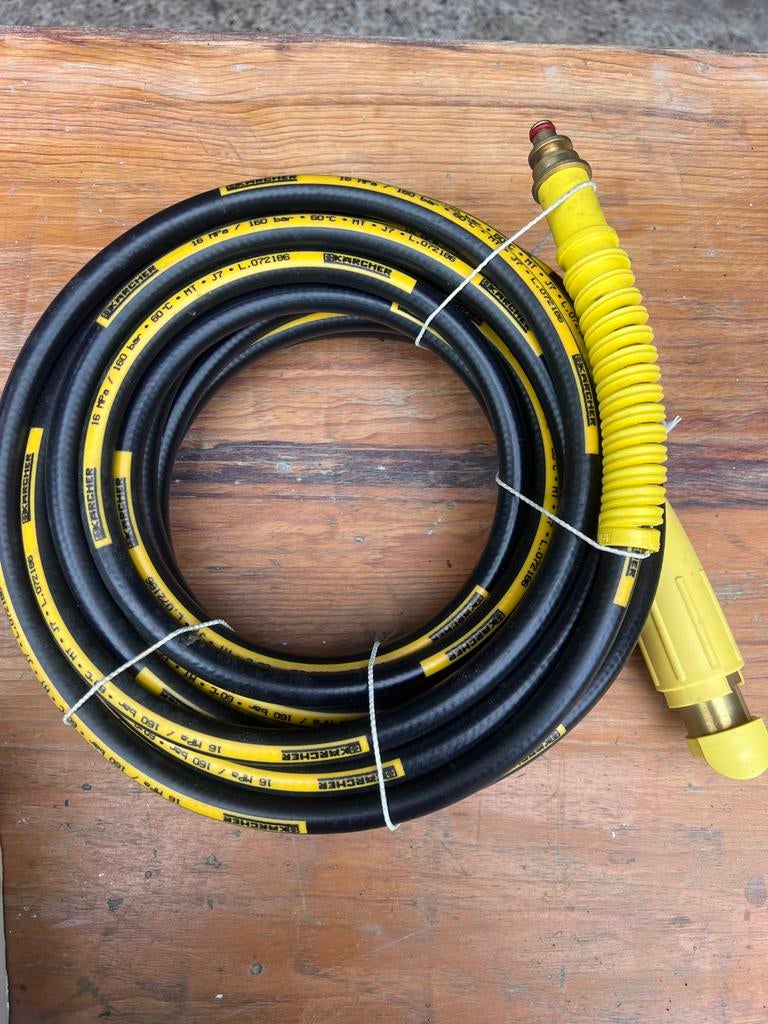 Kärcher hogedrukslang verlenging 10m (K2-K7), Ophalen of Verzenden, Zo goed als nieuw, Elektrisch