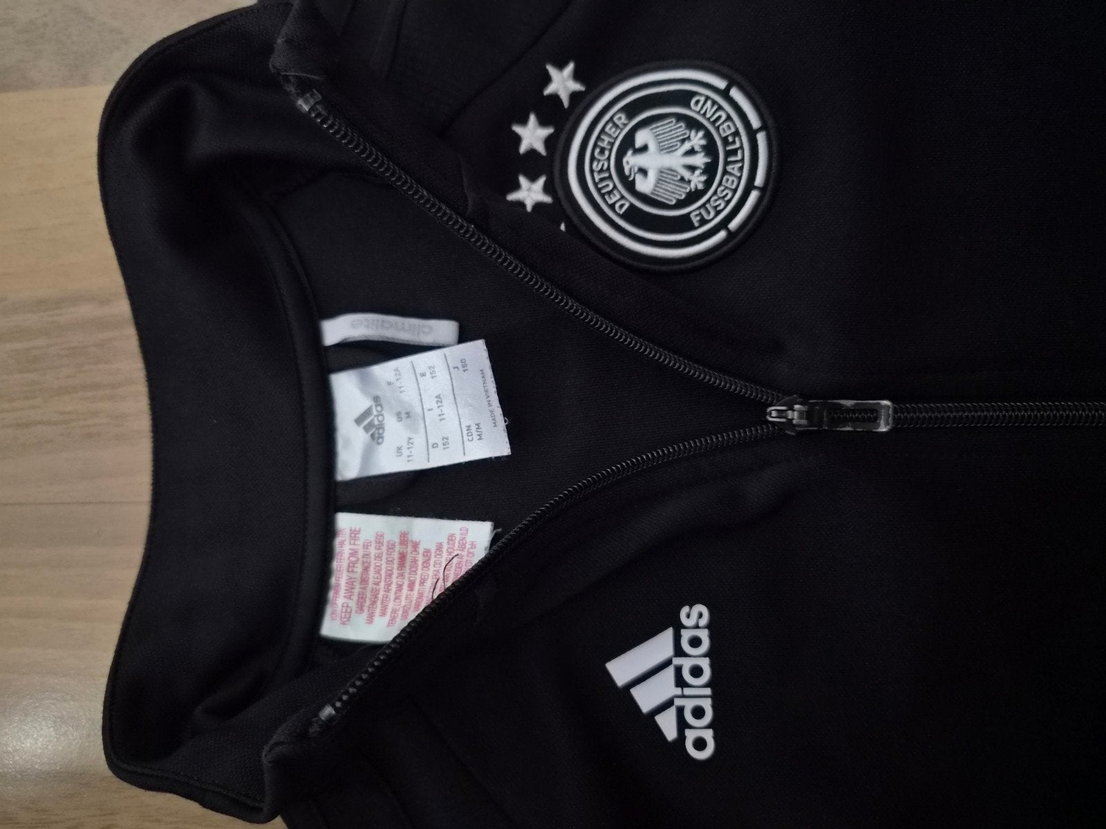 Adidas Duitsland trainingsjack maat 152, Kinderen en Baby's, Kinderkleding | Maat 152, Adidas, Jongen of Meisje, Ophalen of Verzenden