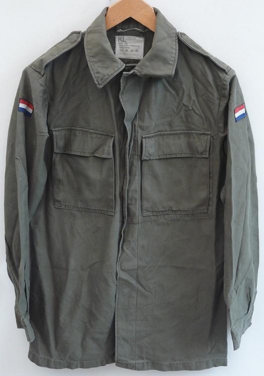 Jas, Gevechts, Uniform, M78, maat: 96, KL, 1980s.(Nr.5), Ophalen of Verzenden, Landmacht, Nederland, Kleding of Schoenen