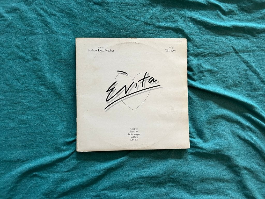 LP Evita (Andrew Lloyd Webber), LP, Gebruikt, Filmmuziek en Soundtracks, Ophalen of Verzenden