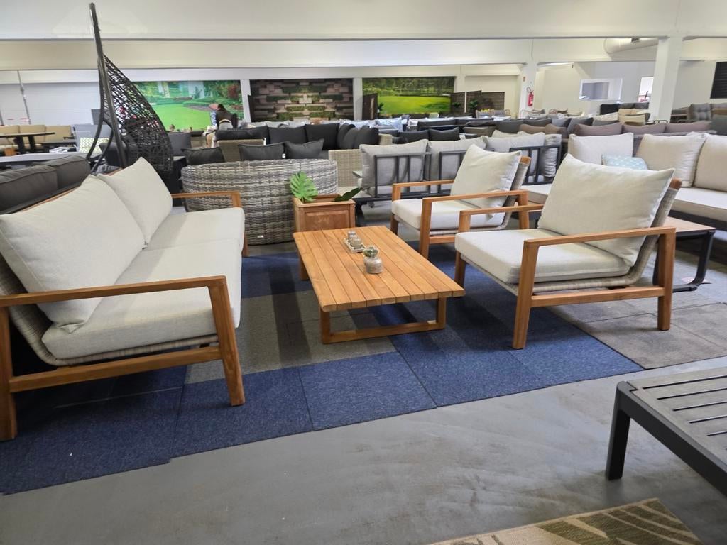 Ibiza Deluxe 4-delige loungeset, hoogwaardig, Ophalen, Nieuw