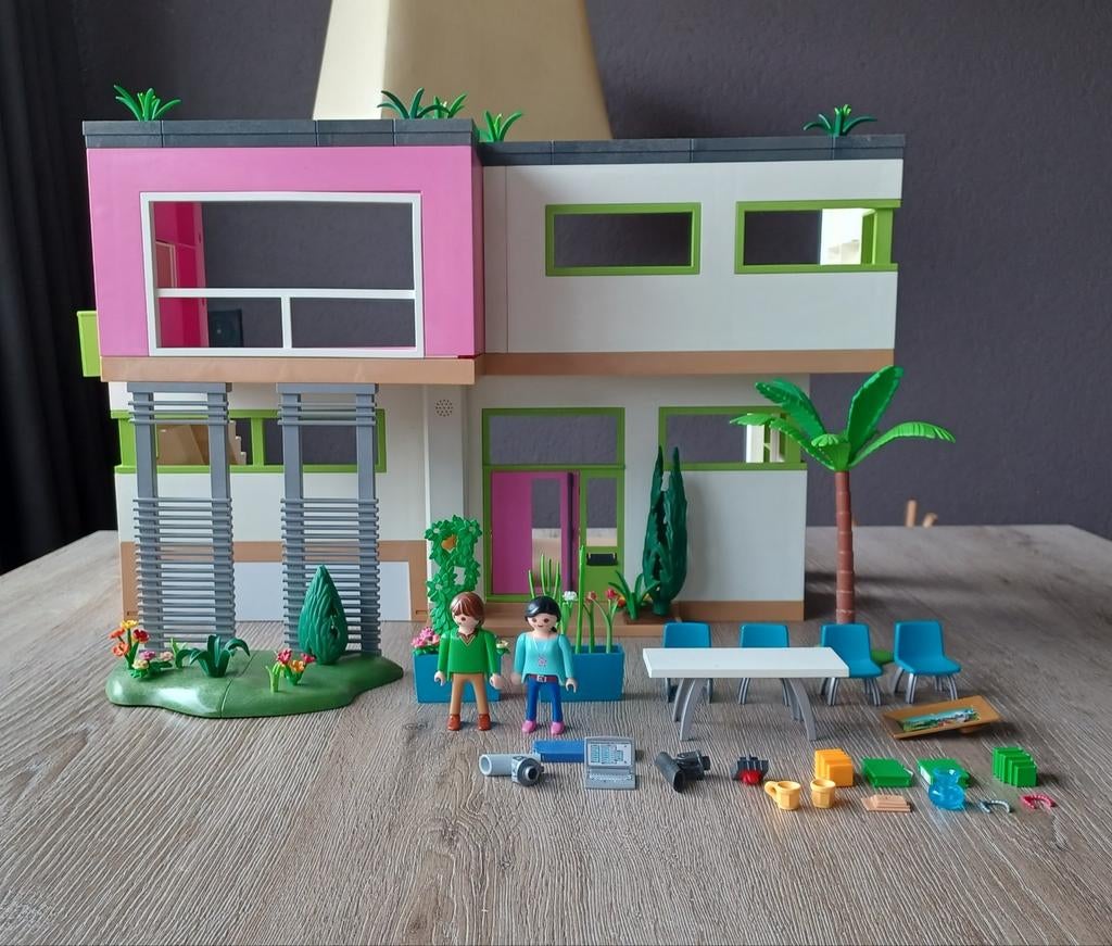 Playmobil Modern huis, Kinderen en Baby's, Speelgoed | Playmobil, Ophalen of Verzenden, Zo goed als nieuw