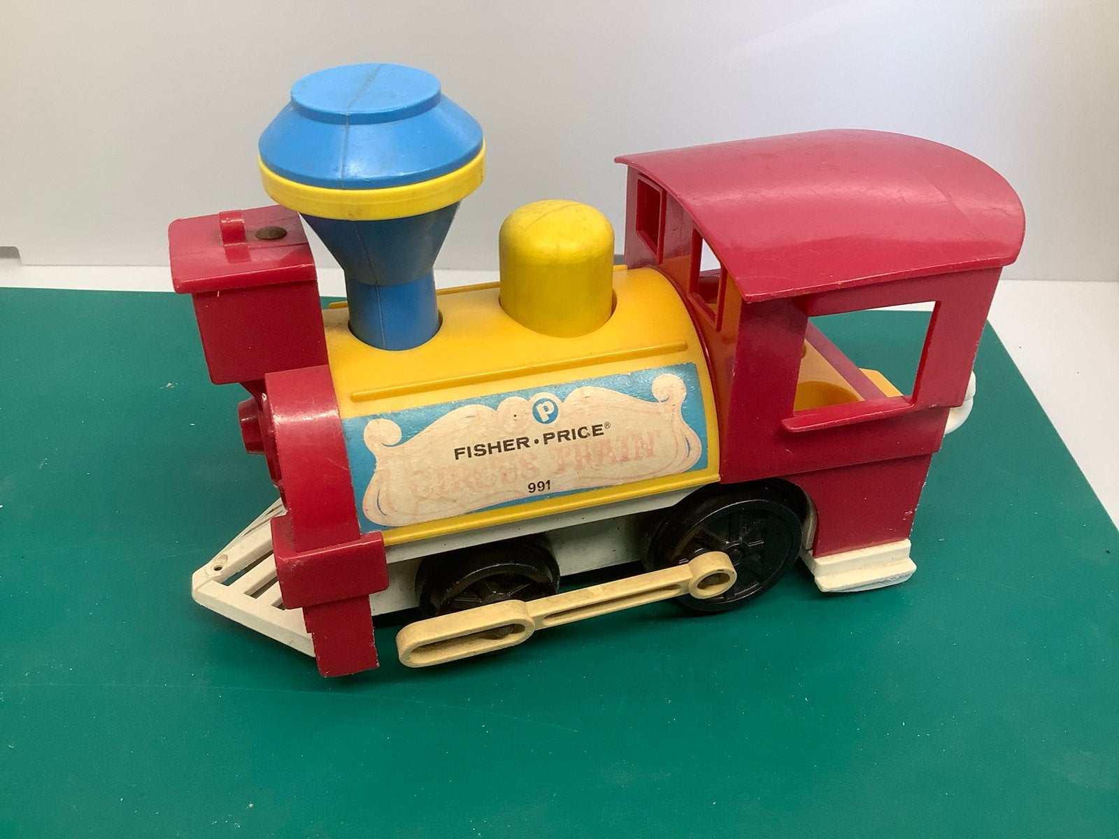 Vintage Fisher-Price Choo-Choo Trein 991, Ophalen of Verzenden, Gebruikt, Duw- of Trekspeelgoed
