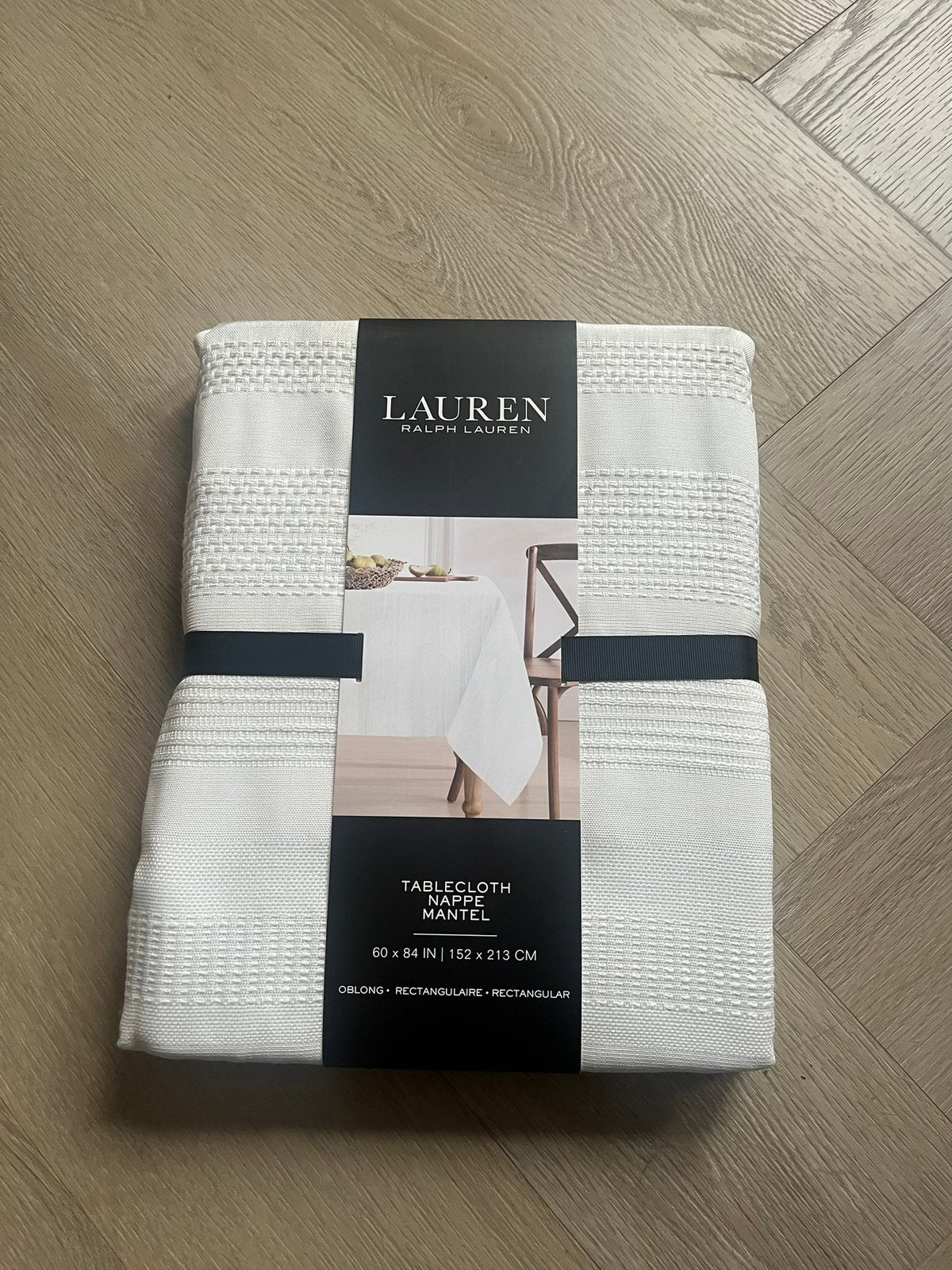 Luxe Ralph Lauren home tafelkleed maat 152 x 213 cm nieuw, 213 cm, Verzenden, Nieuw, 152 cm