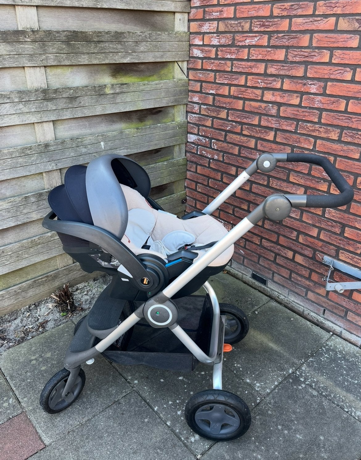 Stokke scoot 3-in-1 kinderwagen, Kinderen en Baby's, Kinderwagens en Combinaties, Gebruikt, Combiwagen, Overige merken, Met autostoeltje