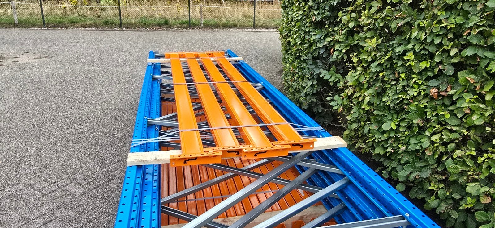 11,5 meter stow palletstelling zo goed als nieuwe, Ophalen