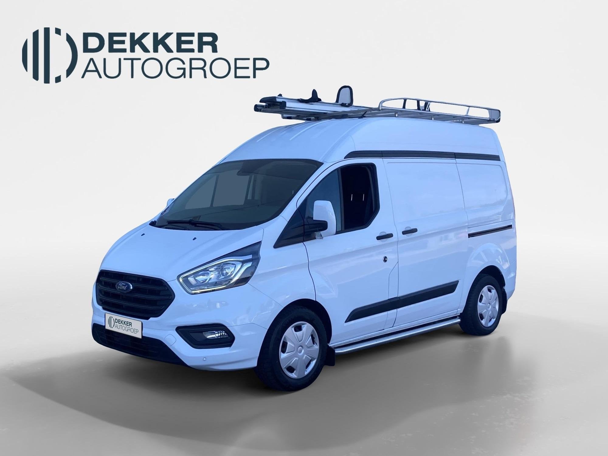 Ford Transit Custom 300 2.0 TDCI L1H2 Trend 130pk Automaat S, Wit, Origineel Nederlands, Bedrijf, Diesel