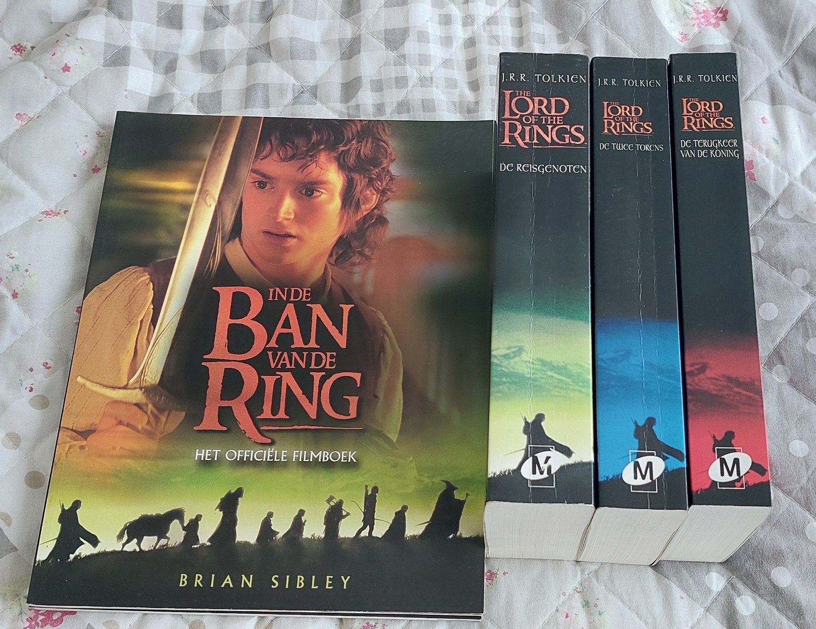 Lord of the Rings Trilogie + Filmboeken (J.R.R. Tolkien), Boeken, Ophalen of Verzenden, Zo goed als nieuw